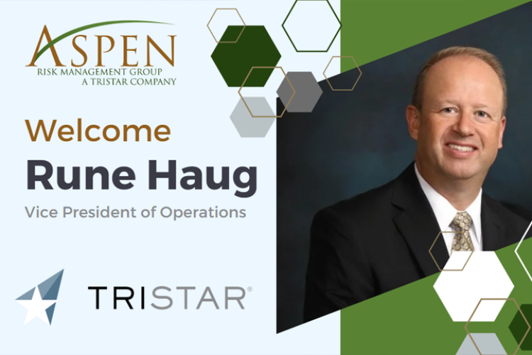 Welcoming Rune Haug as Vice President of Operations at Aspen Risk Management Group