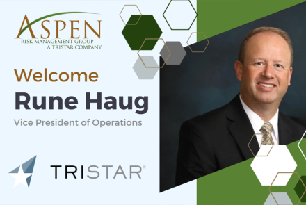 Welcoming Rune Haug as Vice President of Operations at Aspen Risk Management Group